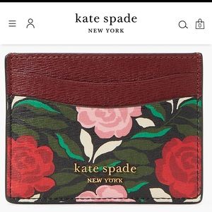 Kate Spade Morgan Rose Garden Cardholder